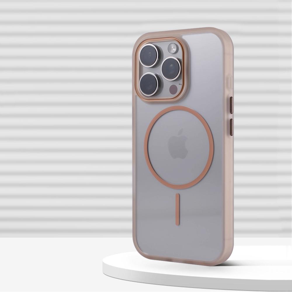 Transparent Shockproof For Magsafe Bumper Case for iPhone 17 Air 16 Pro Max 15 14 13 12 Magnetic Wireless Charging Clear Cover