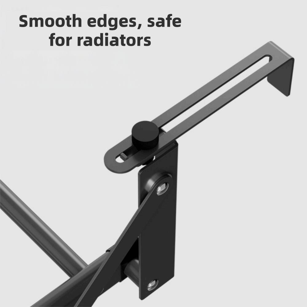 Folding Radiator Drying Rack Wall Mounted Clothes Drying Rack  Bedroom