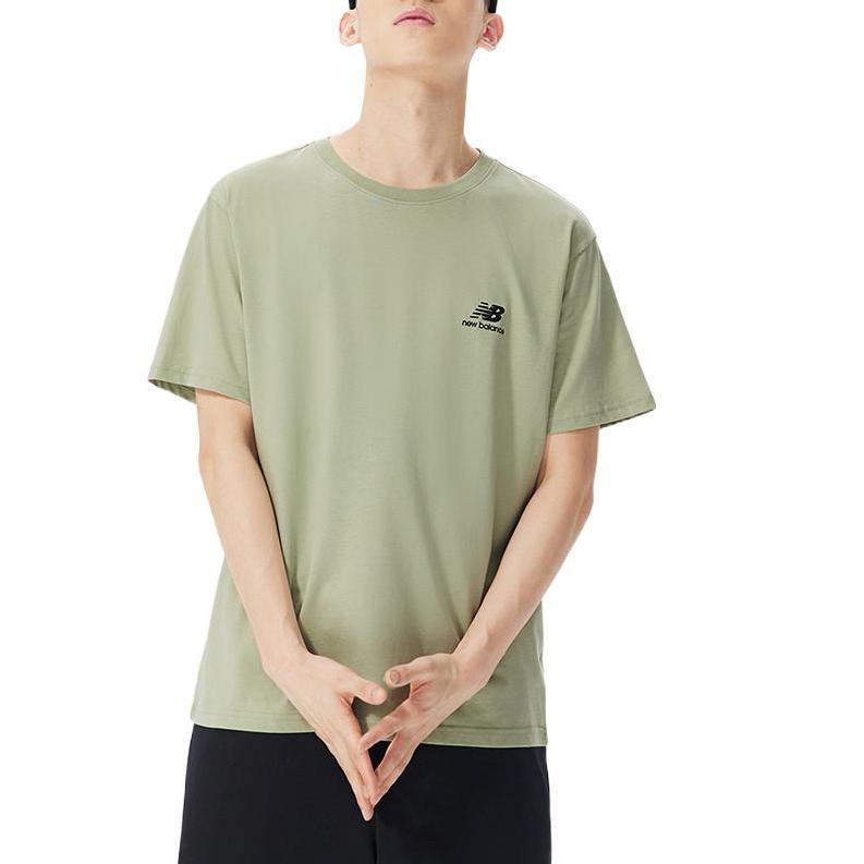 New Balance T Shirt Men's Green AMT22366-DRA