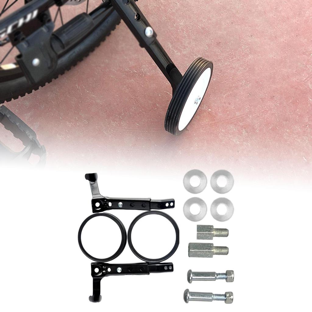 Children Mountain Bike Training Wheel for Beginner Bike Accessories Sturdy Easy Installation Bike Stabilizers for Cycling Riding