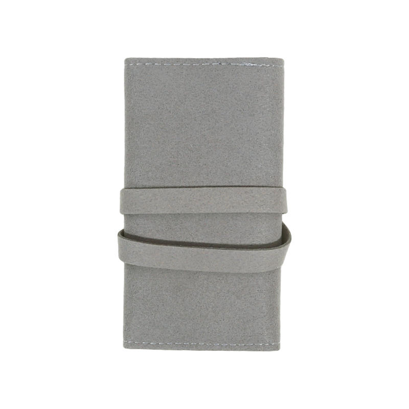 Fashion Women Leather Travel Jewelry Organizer Bag Portable Compact Case for Necklace Earring Ring Storage