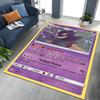 Gengar Pokémon kortų plotas kilimas svetainei namų dekoras sofos stalo vaikiškas kilimėlis neslystantis kėdės poilsio zonos grindų žaidimų kilimėlis Potdemiel