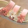 Summer  Flower Sandals Shoes Beach Flower Girl Cute Flat