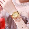 Fashion Atmospheric Steel Belt Women'S Watch With Casual Waterproof Quartz Watch