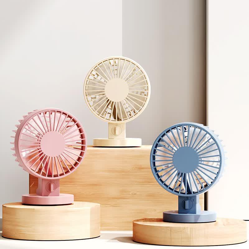 Sumi Dual-Blade USB Mini Desktop Folding Fan