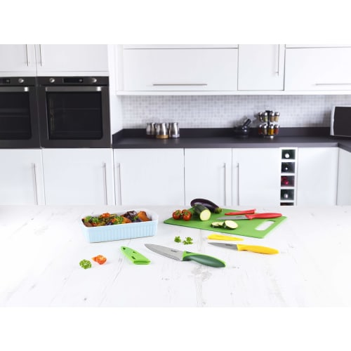 Chilis Knife Set, Cutting Board & Knife Set (3 Pieces) E910047