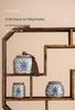 Qinghua Ru Kiln Ceramic Tea Caddy - High-End Moisture-Proof Storage for Green, White, and Pu-erh Tea, Chinese Style Sealed Jar