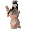 Sexy Lingerie Maid Passion Suit Cosplay Chest Pure Maid Uniform Apron Sexy Dress