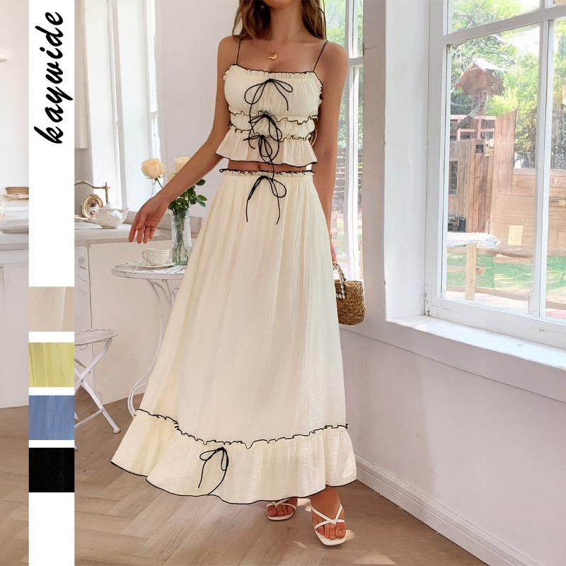 Women's Casual Two-piece Suits for Women's Summer Skirt Set