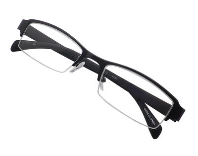 Optical Super Elastic Soft Reading Glasses Senior Glasses Reading Glasses Cool Stylish Durable Metal Black Nyroll UN22 [Nagoya Co., Ltd.] Men's