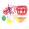 Kids Cash Register Toys Multifunction Puzzle Simulation Sound and Lights Calculator Cash Register Playset for Kids
