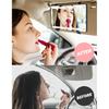 JOYTUTUS Car Sun Visor Vanity Mirror With Lights, 3 Light Modes & 60 LEDs, Rechargeable Dimmable Touch Control Travel Makeup Mirror For Truck SUV