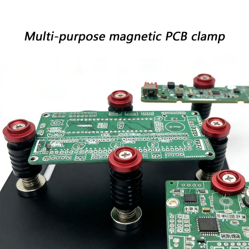 Magnetic PCB Soldering Clamps With Elastic Design For Precise Component Holding In Welding Applications