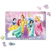 Tenyo Kinderpuzzle Disney Wundervolle Disney Prinzessin 80-teiliges Puzzle für Kinder DC-80-160 Antibakterielle Beschichtung Mit Reinigungsabdeckung Alter 5+