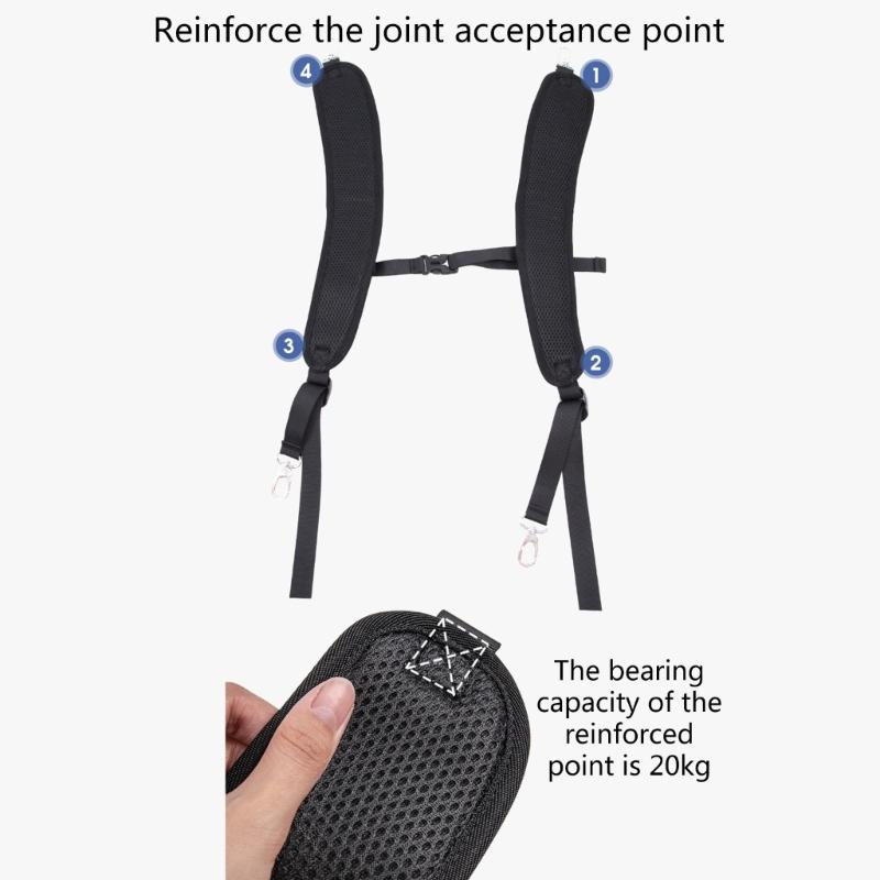 Adjustable Straps Belt Repair Parts Strap Waterproof Replacement Shoulder Strap