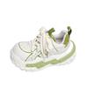 Spring new contrasting color platform dad shoes women's casual sports shoes platform muffin shoes versatile outdoor trendy shoes