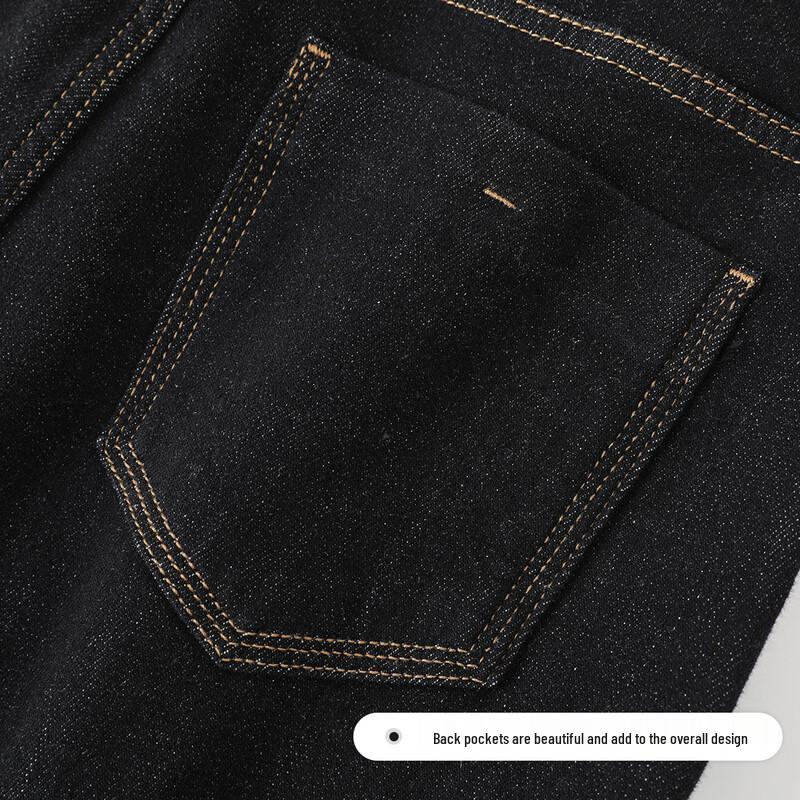 5+ Women's Thickened Warm Retro Wide-Leg Jeans