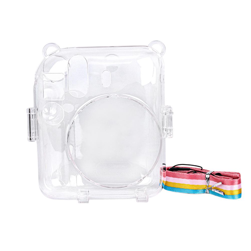 Mini Protective Shell PC Crystal Cover Shell Transparent Protective Sleeve for Fujifilm Instax Mini 12 for Camera Instax Mini12