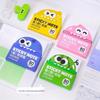 Pull-Out Pearlescent Paper Sticky Note 80 Sheets Per Box Self-Adhesive Memo Pad for Kids School Homework Reminder