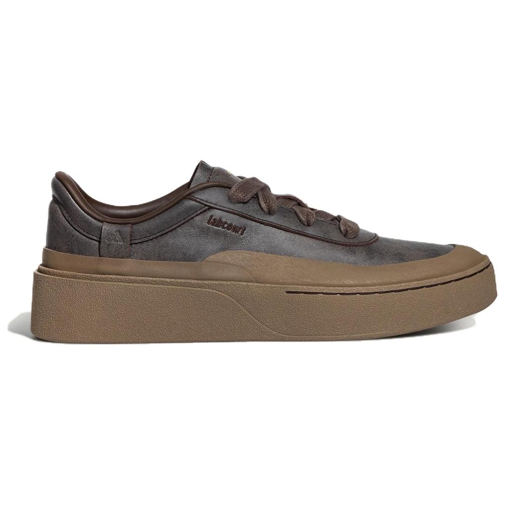 Men's Sneakers Adidas LABCOURT LIGHT Skate Shoes Unisex Low-top Dark Brown/Khaki Brown