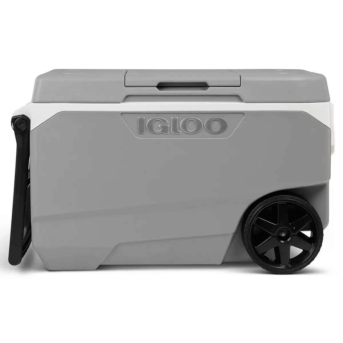 

Igloo Max Cold Pro 85 литровый охладитель на роликах (90US QT) серый