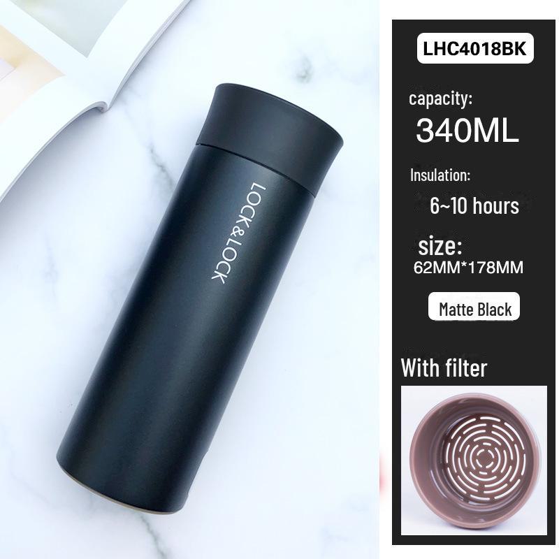 

Детский термос Lock & Lock High-Value: Большая емкость, нержавеющая сталь 304, переносная кружка для воды. Идеально подходит для групповых подарков. 340ML