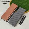 Premium Beyaz Korundum Düzeltme Taşı 180x60mm - Yatay Çizgili Bileme Taşı Bıçak Bileme ve Bakım İçin Tamir Aleti
