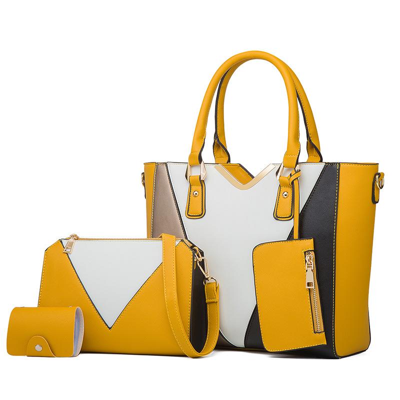 Borsa da donna alla moda Skew Straddle Pacchetto semplice Tote Bag Pendolare Portatile Una spalla