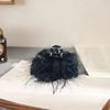 High-Grade Large Tassel Feather & Cloud Bubble Hair & Shark Claw Clips