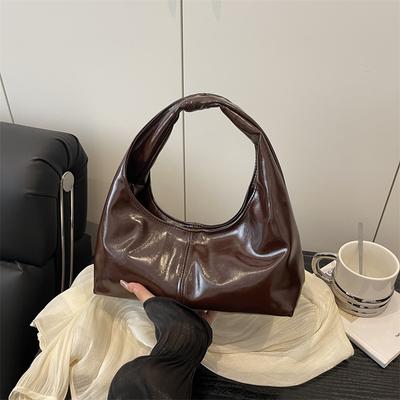 Vintage Commuting Texture 2026 Fashion Trend Large Capacity Korean Style Elegant Tote Shoulder Underarm Women's Bag
