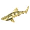 American Style Shark Antique Bronze Office Decoration Collection Ornaments Marine Animal Decorative Figurines Souvenir