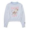 Bbc Earth Women Animal Round Sweater  Light Blue  Model  [24ss]