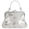 Granny Frame Handbag With Sphere Pattern Women Handbags Silver 4B010007WL00A7WARMSILVER