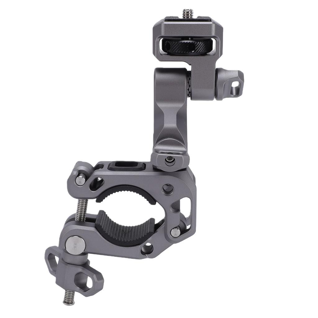 Camera Clamp Mount for Motorcycle Handlebar Pole 360 Degree Rotation Non Slip Action Camera Mount Holder for Riding