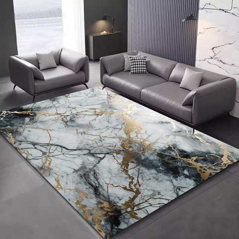 Nordischer Teppich Wohnzimmer Haushalt Große Größe Bodenmatte Schlafzimmer Dekoration Bereichsteppich Waschbar Raumdekor Sofa Couchtische Matten