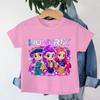 Kpop Dämonenjägerin Girlgroup Baumwoll-T-Shirt - Kinder Rundhals Kurzarm
