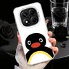 Cartoon P-Pingu Penguin Soft Phone Case for Xiaomi Redmi Note 13 14 15 Pro Plus 12S 12 11S 11 11T 10S 10 Shockproof Cover Back S