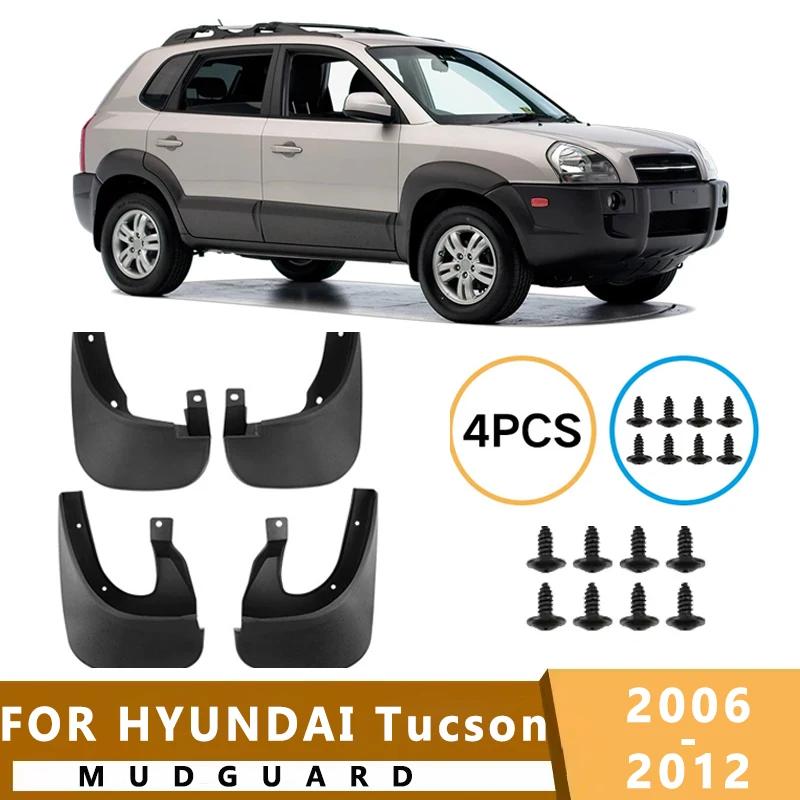 

Mud Flaps Fit for HYUNDAI Tucson 2006-2012 2007 2008 2009 2010 Mudguards Tire Fenders Splash Proof Accessories Wheel Guards 4ps Tucson 2006-2012