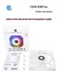 Thermalright TL-C12CW-S 12cm ARGB Rainbow Reverse PWM Chassis Fan - White