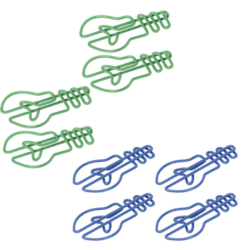 100Pcs Paper Clips Small Cute Light Bulb Special Shaped Metal Office Supplies for Notes