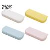 Astuccio con Scomparti, Custodia ad Alta Capacità con Scomparti, Colore Macaron, Custodia in Plastica per Cancelleria, Scatola Scolastica, Portapenne Portatile per Studenti