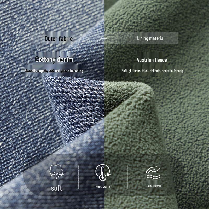 Boys' Fleece-Lined Harem Jeans