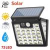 Human Body Automatic Induction Night Light Solar Charging Garden Outdoor Small Wall Lamp Lighting Waterproof Grade Street Lamp