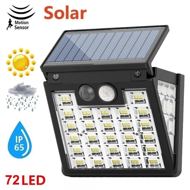 Human Body Automatic Induction Night Light Solar Charging Garden Outdoor Small Wall Lamp Lighting Waterproof Grade Street Lamp