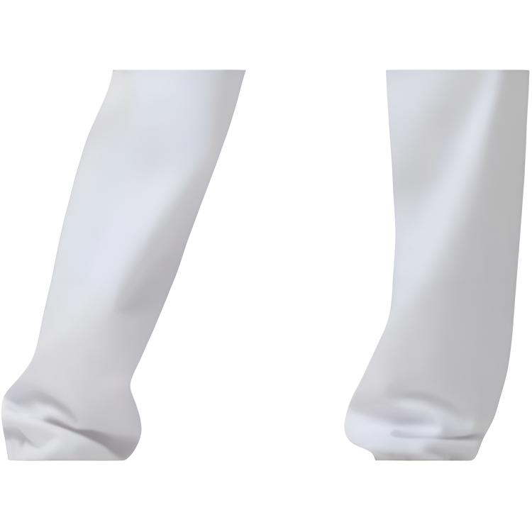 We11done Solid Color Straight Leg Pocket Casual Pants Women pants White WD-TA0-21-513-W