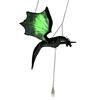 Halloween Flying Dragon Wall-mounted Colored Sun Shading Curtain, Flying Dragon Colored Hanging Decoration, Handmade Resin Sunshade Pendant For
