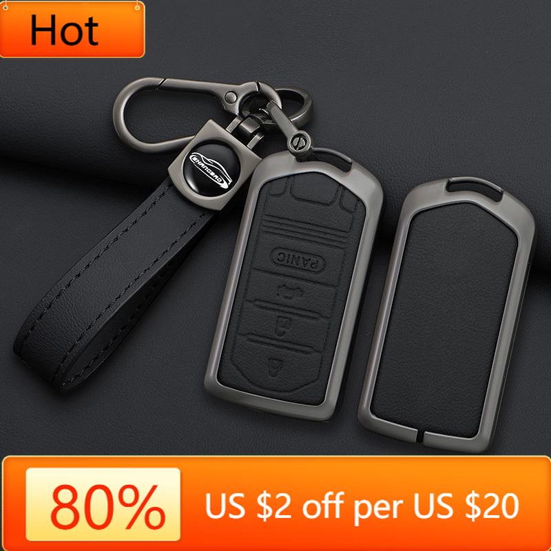 Interior Mouldings Zinc Alloy Car Remote Key Case Cover Fob Holder Shell For Acura ILX MDX ZDX RDX TLX RL TL 2009 2010 2011 2012