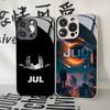 Julien Mari Jul Nový prémiový kryt na telefon pro Iphone 17 Air 16 15 14 12 11 13 Pro Max Mini Se Puls skleněný kryt