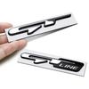 AAAGT1 3D Car GT Line Design Fender Rear Trunk Body Emblem Badge Sticker For Peugeot For Kia K9 Forte Ceed Cerato RIO K3 K5 Accessories