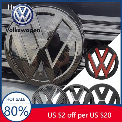 2026 Fierbinte Pentru VOLKSWAGEN VW Mașină Grilă Față Insignă logo Capac Embleme Spate Portbagaj Autocolant Pentru VW Volkswagen Touareg 2016 2017 2